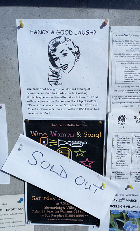 Wine Women and Song - sold out!