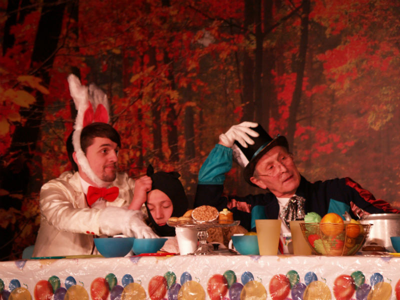 Alice's Adventures in Wonderland - White Rabbit, Doormouse and Mad Hatter