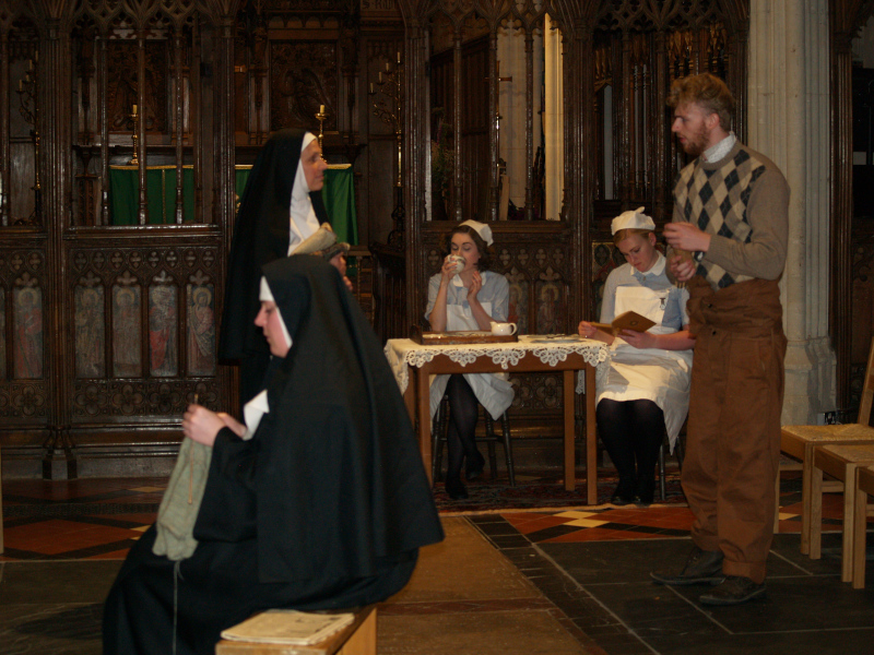 Bonaventure - Sister Josephine, Sister Bonaventure, Willy , Nurse Phillips and Nurse Brent