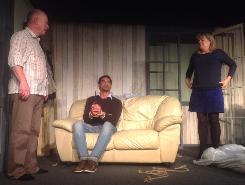 Curtain Up on Murder - Martin, Alex and Sylvia