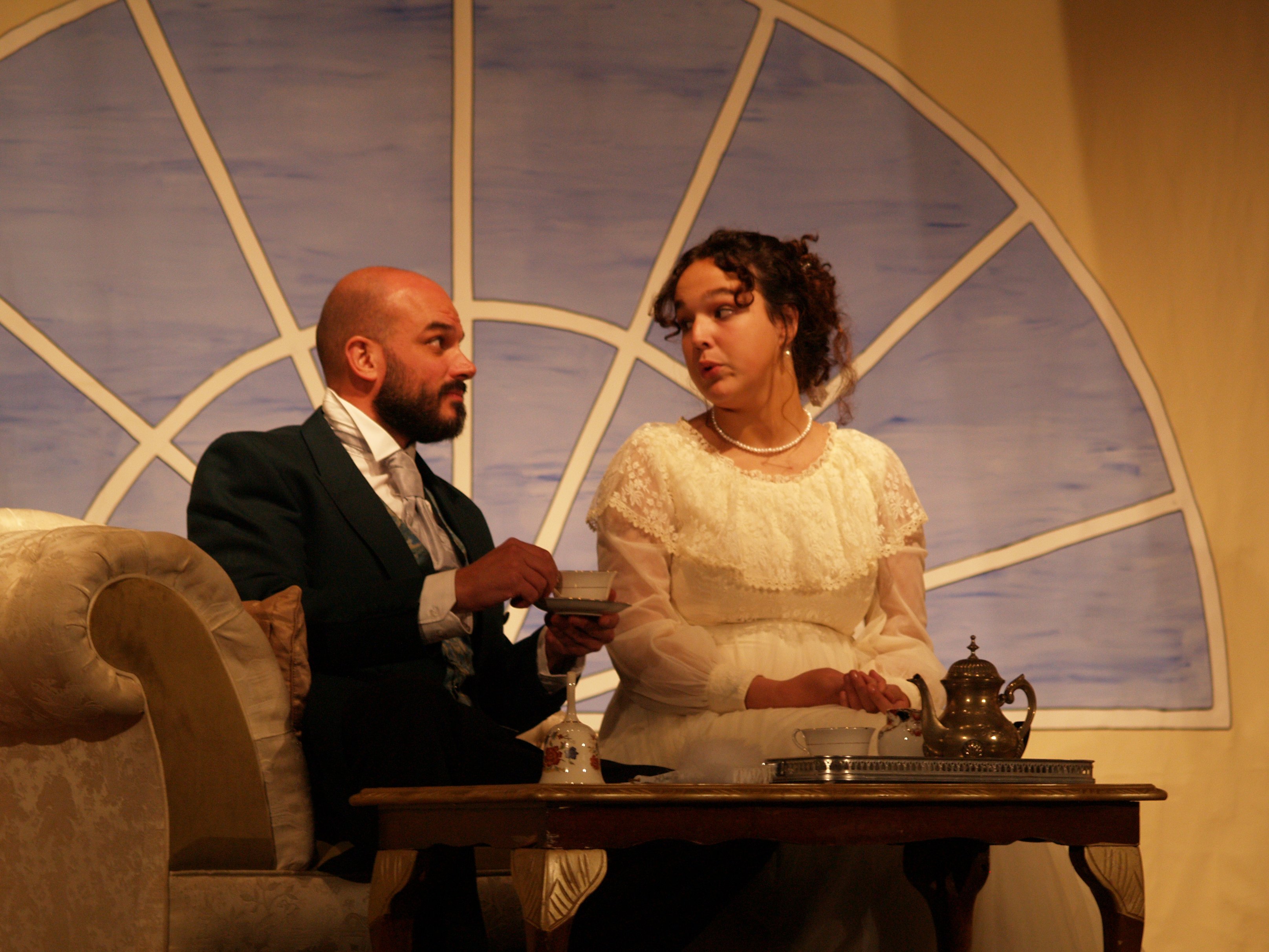 Lord Darlington (Sam Lew) & Lady Windermere (Georgi Edmond)