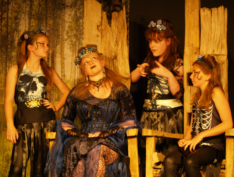 Midsummer Night's Dream - Cobweb, Titania, Mustardseed and Peaseblossom