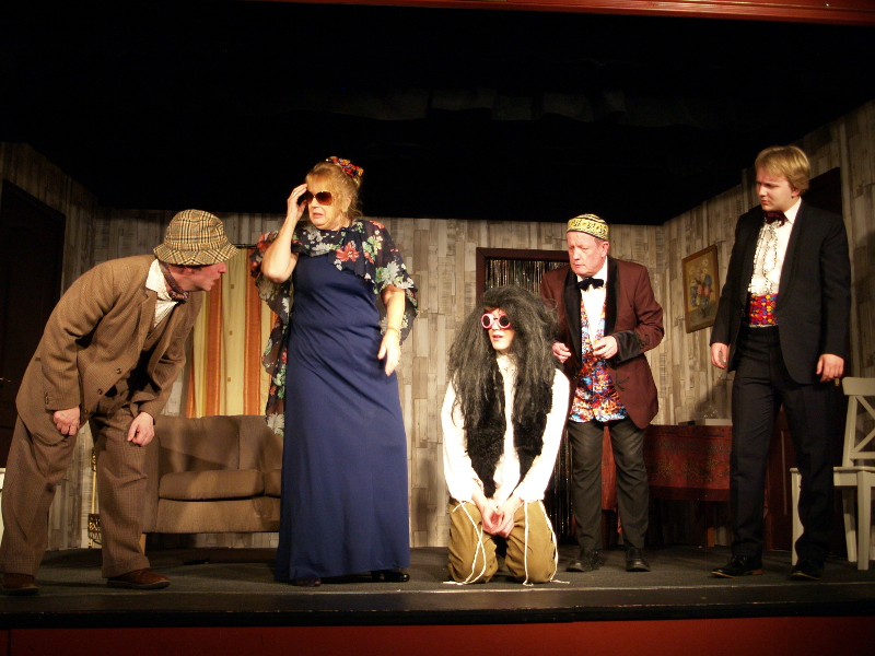 One Act Plays - Prof Hertz Van Heyer, Constance Sewer, Rennet, Dr Sewer and Jonathon Farquhar