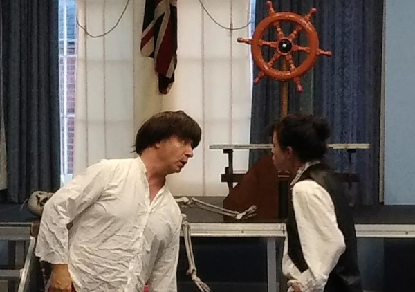Treasure Island - Benn Gunn and Jim Hawkins