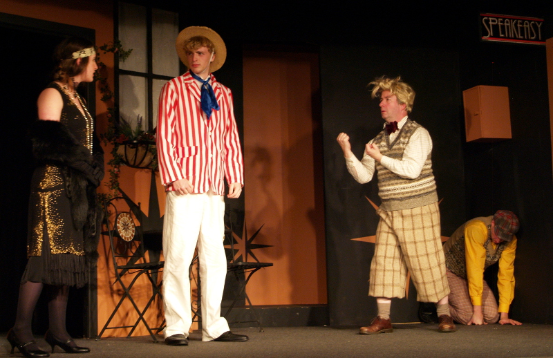 Twelfth Night - Olivia, Sebastian, Sir Toby Belch and Sir Andrew Agucheek