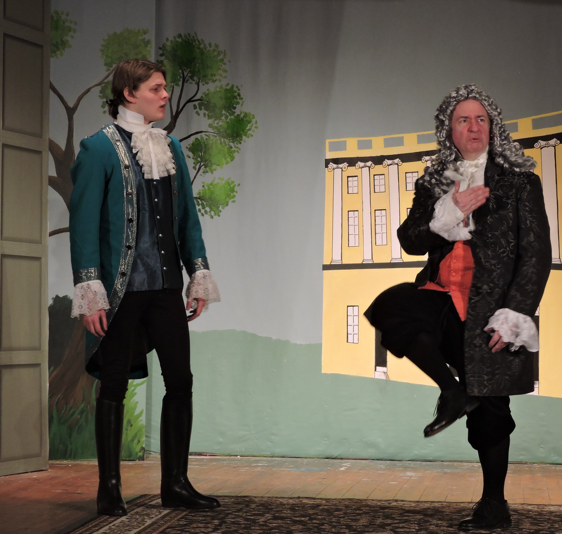 David & Sir Anthony Absolute (Will & Doug)